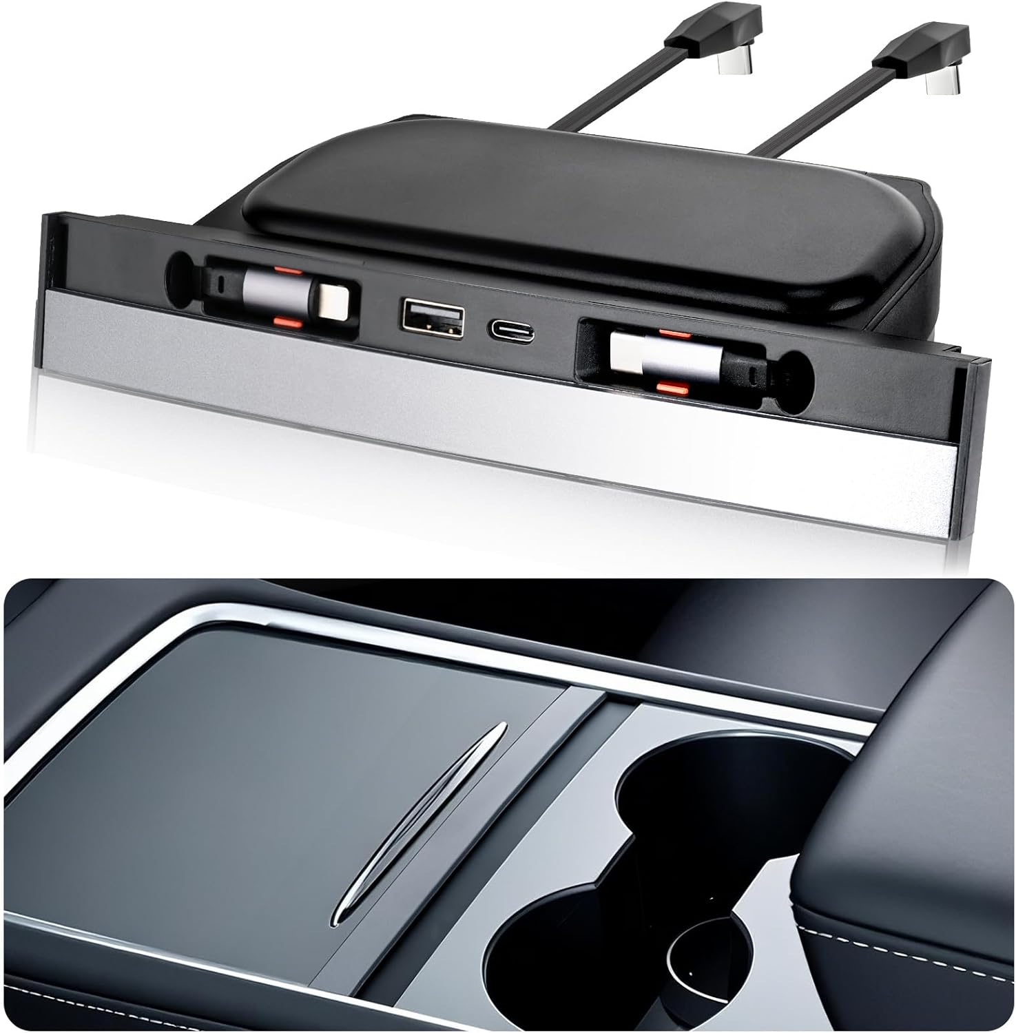 Multi Port Usb Hub - USB Hub for Tesla Model Y