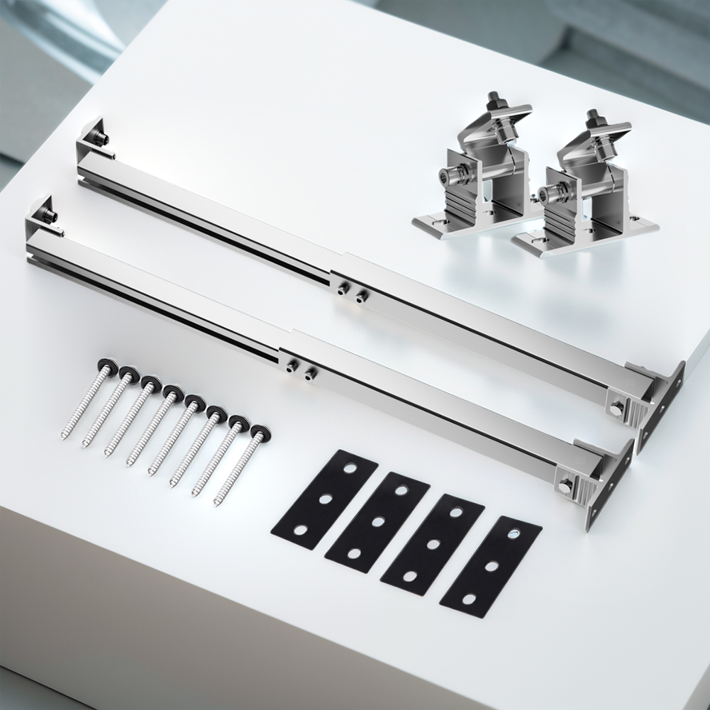 Solar Panel Mounting Rack Alum - Flat Panel Mount Tilt review and price