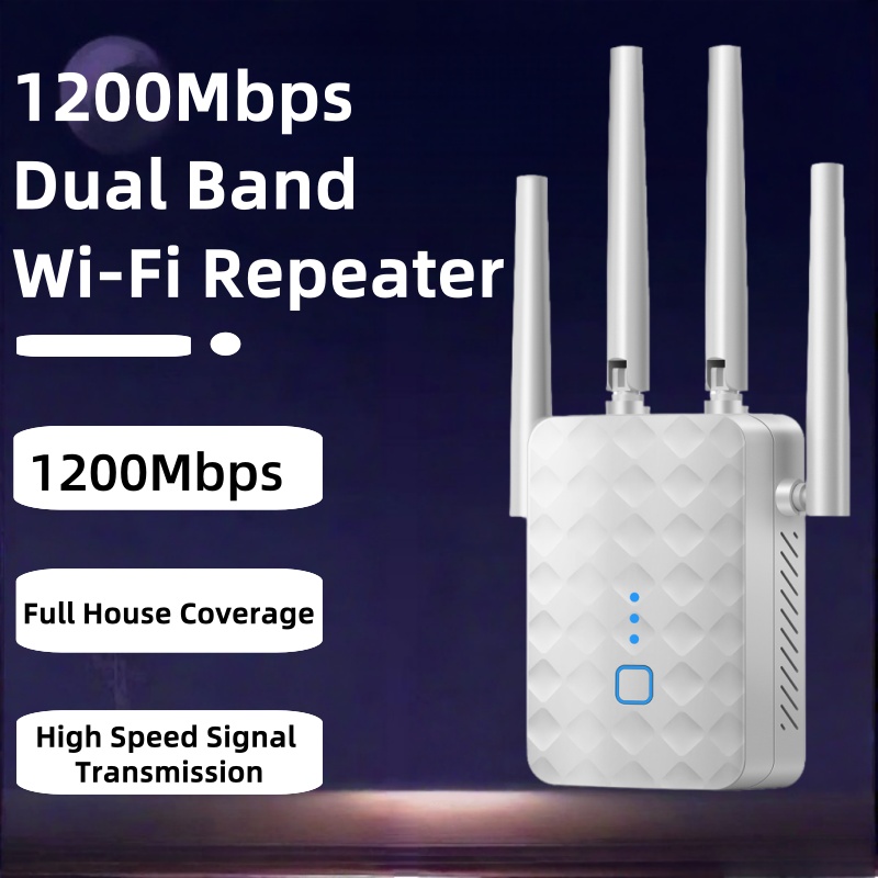 1200Mbps Dual Band WiFi Repeat - Wifi Range Extender review and price