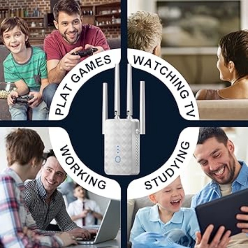 1200Mbps Dual Band WiFi Repeat - Wifi Range Extender review and price