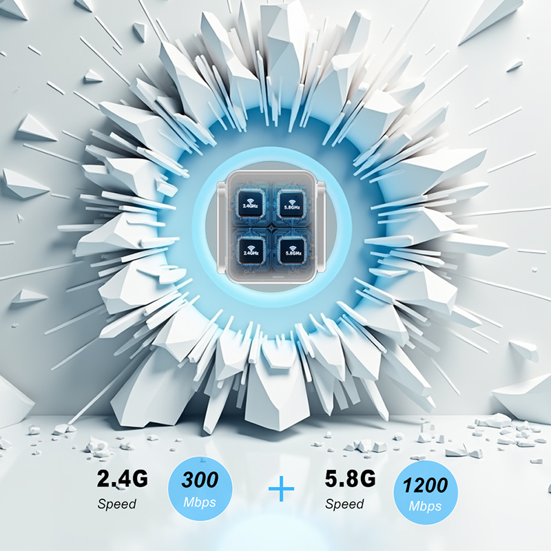 WIFI6 1500Mbps 5Ghz Wireless W - Wifi Range Extender review and price