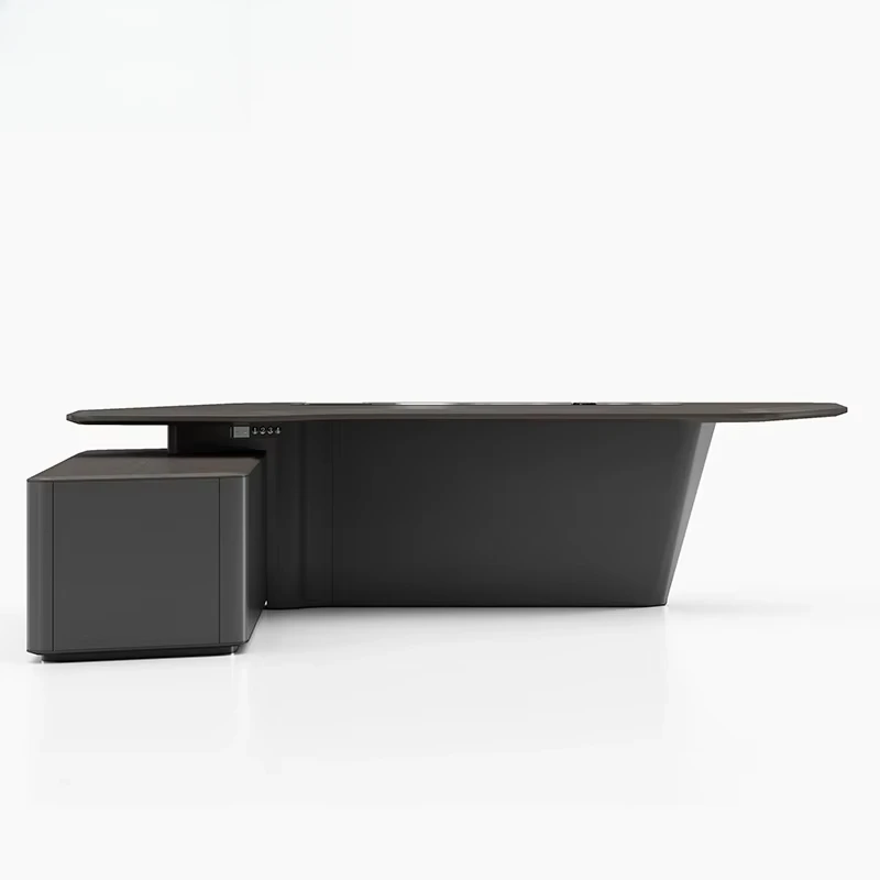 L Shape With Drawer White Luxu - Office Tech And Management review and price