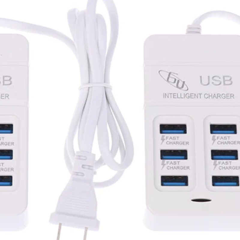 1PC US Plug 6Ports Multiport U - Multi Port Usb Hub review and price