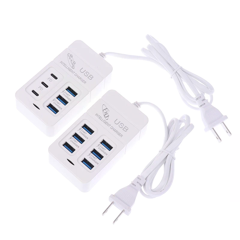 1PC US Plug 6Ports Multiport U - Multi Port Usb Hub review and price