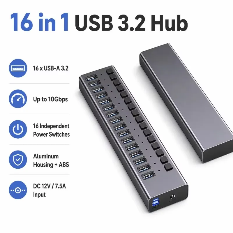 AP01 for 16-Port Powered USB 3 - Multi Port Usb Hub review and price