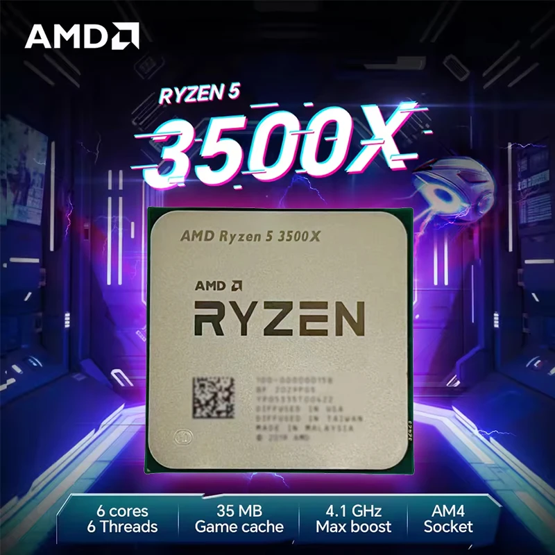 AMD Ryzen 5 R5 3500X 3.6GHz 6- - Amd Cpu Ryzen 5 review and price
