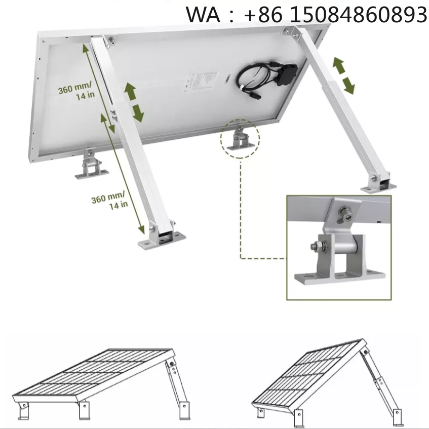 Adjustable Triangle PV Mount B - Flat Panel Mount Tilt review and price