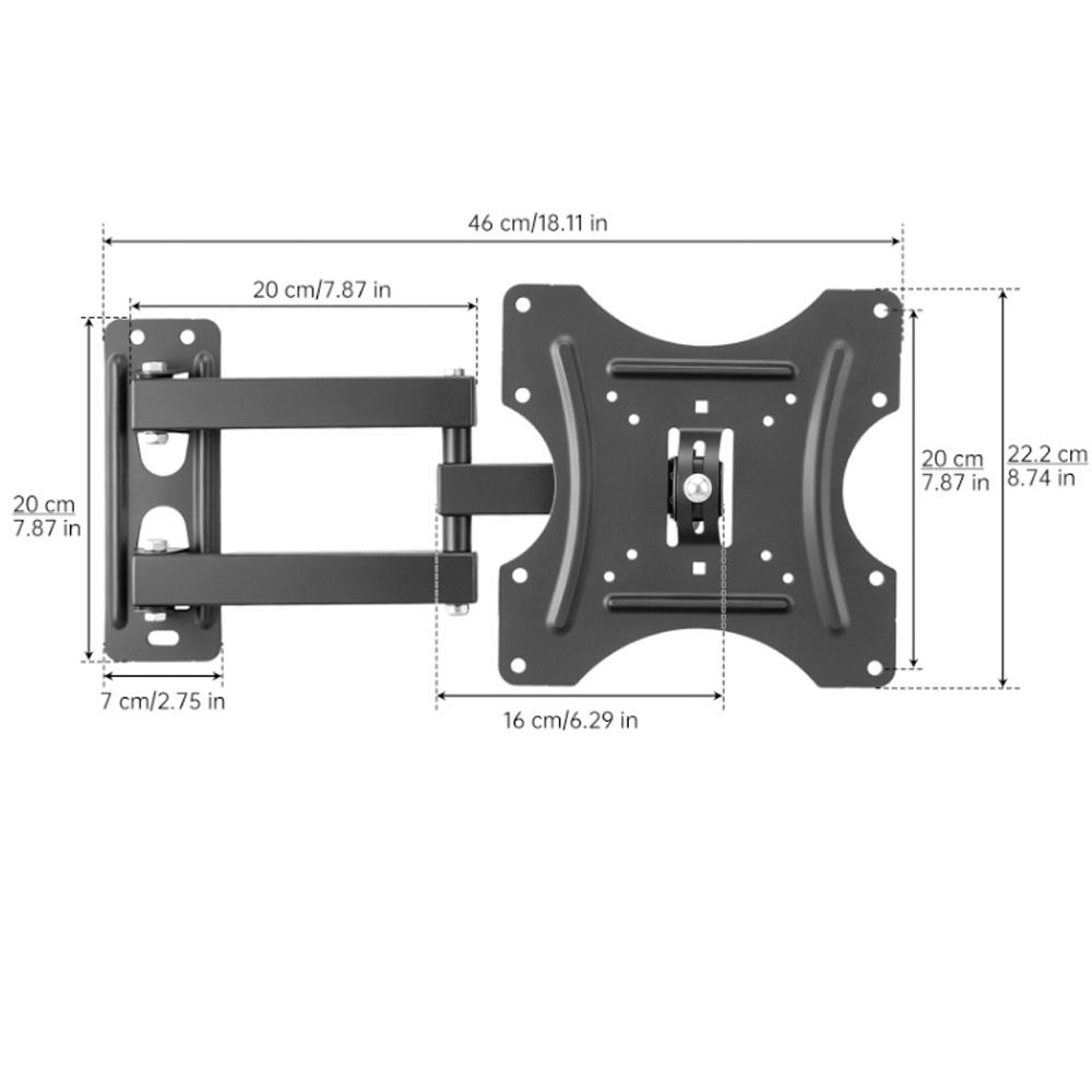 TV Wall Mount Bracket Flat Pan - Flat Panel Mount Tilt review and price