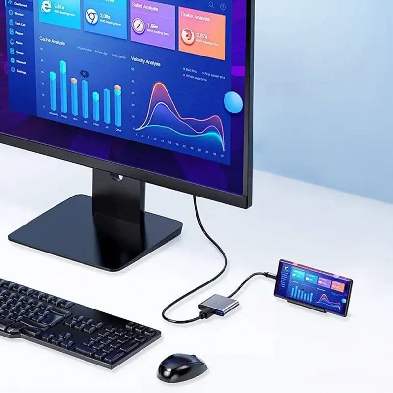 Type-C 3-in-1 Multiport Adapte - Multi Port Usb Hub review and price