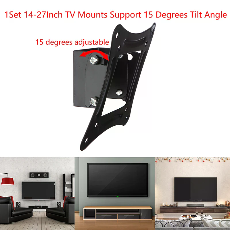 1set 14-27inch Tv Mounts Lcd L - Flat Panel Mount Tilt review and price